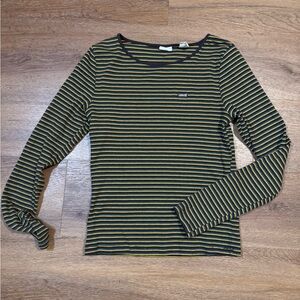 Levi's Striped Long Sleeve Top women’s